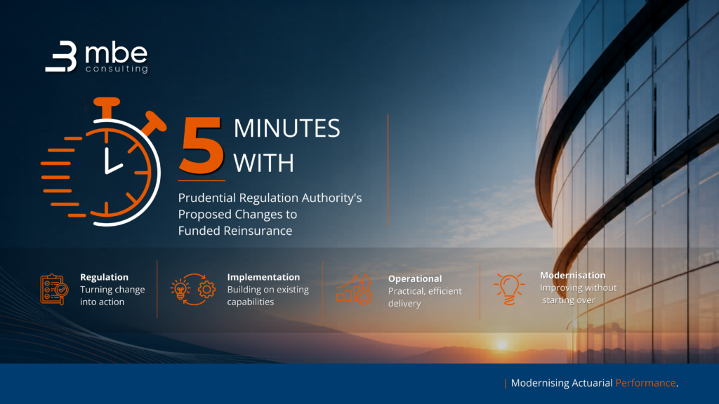 MBE Consulting | Modernising Actuarial Performance